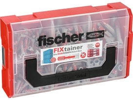 Fischer FIXtainer DUOPOWER-Dübel-Box Inhalt: 60 6x30, 40 8x40, 20 10x50, 2-komponenten Dübel: für mehr Leistung und sicherer Funktion