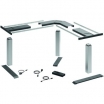 LegaDrive Systems Tischgestell-Set 90°-Winkel silber, anthrazit