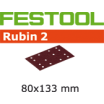 Festo Schleifstreifen STF 80 x 133 P 100 Rubin VE=50 Stück STF 80X133 P100 RU2/50