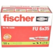 Fischer Universaldübel FU 6x45 S/10          Best.- Nr. 53274
