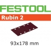 Festo Stichfix Schleifstreifen 93 x 178/8 Rubin P 150,  VE=50