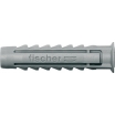 Fischer Spreizdübel SX 5x25, Nylon, Bohrer-Ø5mm, Schrauben-Ø3-4mm, Bohrloch-T 35mm, mit Rand, 4-fach-Spreizung, VE 100
