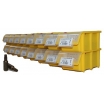 HSB-Spax Aktionsbox 5,0 x 50mm V25 TG, VE = 150 St. Senkkopf, Innenvielzahn, Stahl verz. gelb